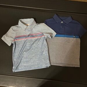 Vineyard Vines Blue Polo Shirt Classic Stripes